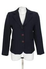 blazer infor feminino azul com forro
