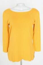 blusa gant feminina amarela