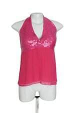 Blusa Lemon Cola rosa com paetê