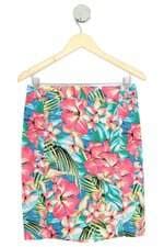 saia Loft feminina estampada