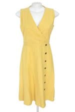 vestido forwhy feminino amarelo