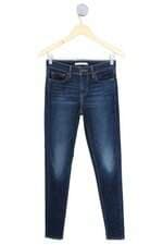 calça jeans 710 super skinny feminina azul