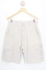 bermuda de sarja wrangler masculina cinza