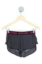 shorts COLCCI FITNESS feminino preto