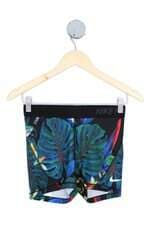 shorts de academia Nike feminino preto