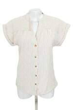 camisa C&A feminina bege