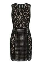 Vestido Feminino Iódice Preto de Renda