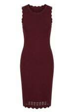 vestido Amaro feminino vermelho bordo