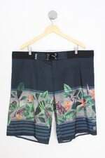 bermuda gangster masculina estampada