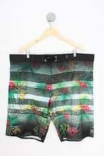 bermuda gangster masculina estampada