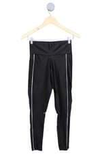 calça legging rala bela feminina preta com recortes