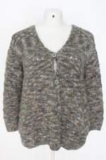cardigan tricô feminino marrom