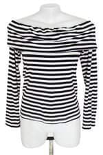 blusa luvadalima feminina listrada  com sobreposição