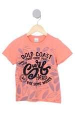 camiseta Malwee kids laranja