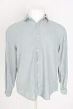 camisa Renner masculina verde com barra mullet