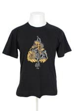 camiseta mdc masculina preta com silk