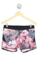 shorts de academia cardio training 360 feminino estampado