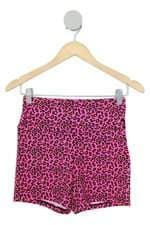 shorts de academia feminino estampado