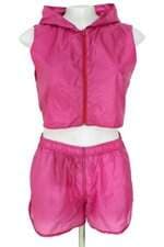 conjunto duas peças siri feminino rosa