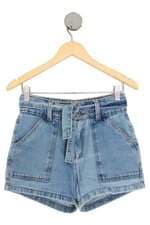 shorts jeans vidalle feminino azul
