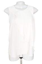 blusa Tvz feminina branca com babado