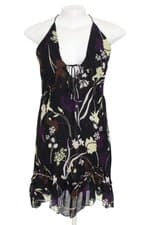 vestido Animale feminino estampado com forro