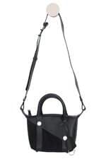 bolsa pace feminina preta com recortes