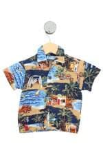 camisa rjc kids estampada 