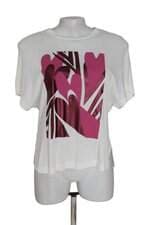 blusa Shoulder feminina off white com silk