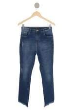calça jeans Mob feminina azul