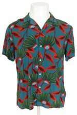 camisa Zara feminina estampada 