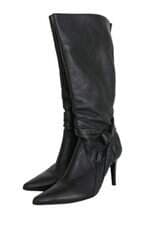 Bota cano alto preta