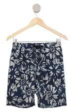 bermuda kids azul floral