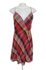 vestido Ralph Lauren feminino xadrez