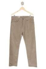 calça cotelê Levi'S masculina bege