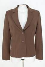 blazer barreds feminino marrom com forro