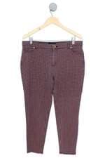 calça purificacion garcia feminina estampada