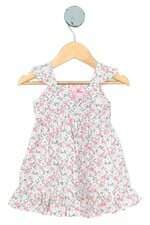 vestido kids FLORAL com laço