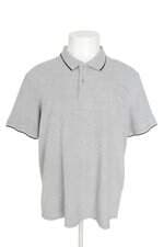 camisa polo Hering masculina cinza