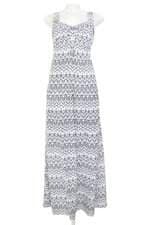 vestido Hering feminino branco estampado