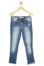 calça jeans Ateen feminina azul