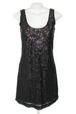 vestido white house black market feminino preto com paetê
