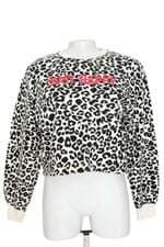 blusa Zara feminina estampada com silk