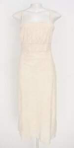 vestido feminino caramel bege com forro
