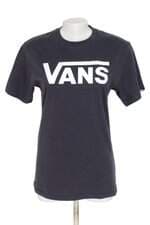 camiseta Vans masculina cinza com silk