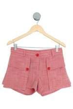 Shorts de Tecido Carol Bassi 
