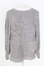 blusa Zara feminina cinza