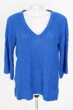 blusa Maria Filó feminina azul