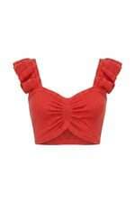 Cropped Feminino Clothes And Co Laranja 
