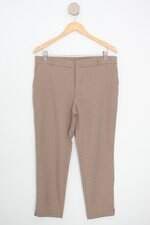calça de tecido feminina contatho xadrez